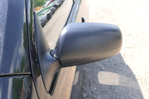Skoda Fabia 6Y mechanischer Spiegel Außenspiegel rechts schwarz Glas (169099)