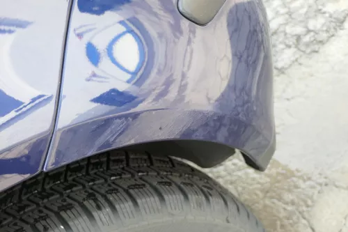 VW Polo 9N 9N3 Stoßstange Heckstoßstange hinten blau LB5N (169117)