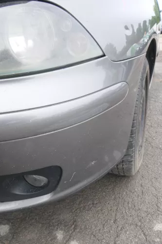 Seat Ibiza 6L Stoßstange Frontstoßstange vorne grau LS7U bis caAnfang2006 (169240)