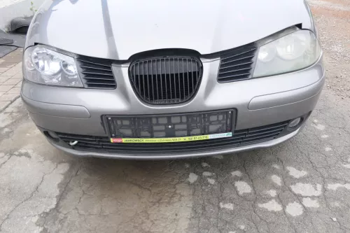 Seat Ibiza 6L Stoßstange Frontstoßstange vorne grau LS7U bis caAnfang2006 (169240)