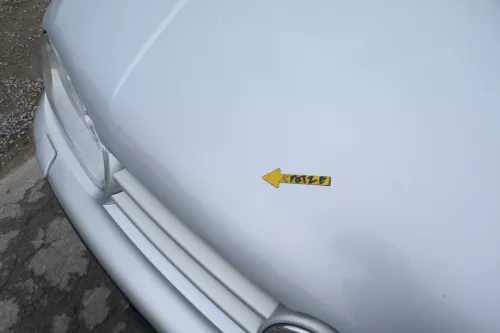 VW Golf 4 Motorhaube Haube Klappe vorne silber grau LB7Z satinsilber satin (169288)