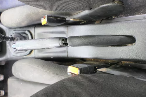 VW Golf 3 1H 1E Cabrio Mitteltunnel Aschenbecher hinten Verkleidung schwarz (169385)