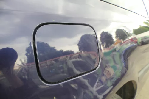 VW Golf 3 1H Tankdeckel Klappe Tankklappe Deckel Tank blau LC5L