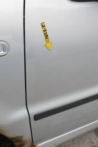 VW Polo 6N 6N2 Tür vorne links Fahrertür 2/3-Türer silber LB7Z (169401)