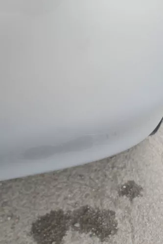 VW Polo 6N2 Stoßstange hinten Heckstoßstange Stoßfänger silber LB7Z (169403)