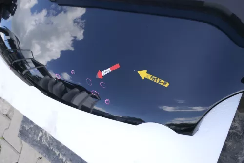 VW Polo 9N Motorhaube Klappe Haube vorne schwarz L041 bis ca. Bj. 2004 (169428)