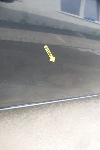 VW Lupo Seat Arosa Tür vorne rechts Beifahrertür schwarz L041 (für elektr.Fenst (169457)