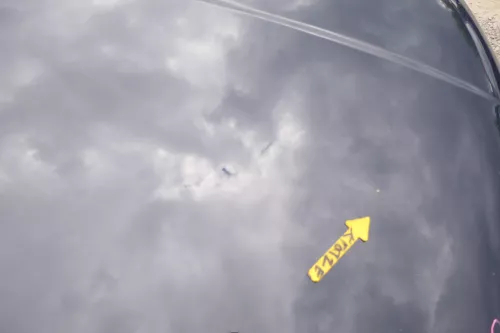 VW Golf 4 Motorhaube Haube Klappe vorne blau LA5G (169471)