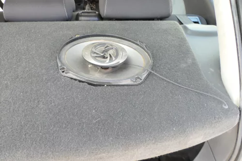 Ibiza 6L Hutablage Abdeckung Kofferraum Abdeckung schwarz hinten Boxen Lautsprec (169615)