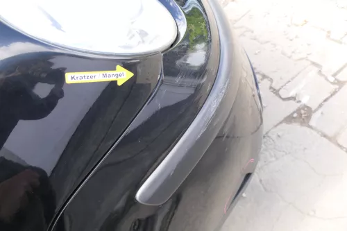 VW Polo 9N Kotflügel vorne rechts schwarz L041 bis ca.Bj.2004 (169688)