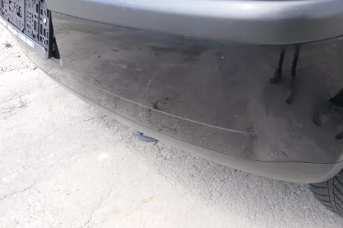 VW Polo 9N 9N3 Stoßstange Heckstoßstange hinten schwarz L041 (169690)