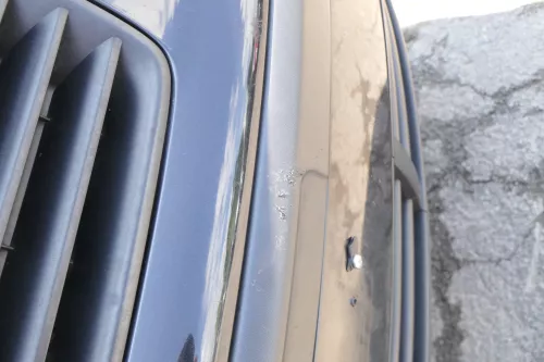 VW Polo 9N Stoßstange Frontstoßstange vorne schwarz LC9Z (169701)