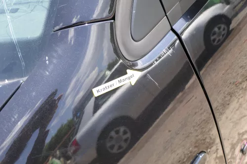 VW Polo 9N Kotflügel vorne links schwarz LC9Z bis ca.Bj.2004 (169703)