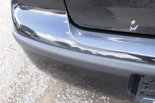 VW Polo 9N 9N3 Stoßstange Heckstoßstange hinten schwarz LC9Z - black magic met (169704)