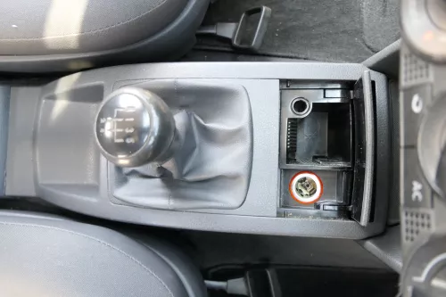 VW Polo 9N 9N3 Schaltknauf Schaltsack Schaltung Schaltknüppel 6Q171113F  c (169709)