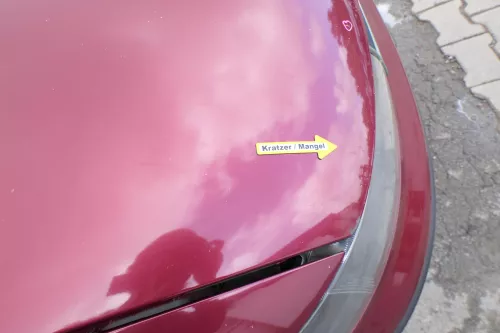 Seat Leon Toledo 1M Motorhaube Haube Klappe vorne rot LS3R (169755)