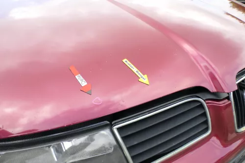 Seat Leon Toledo 1M Motorhaube Haube Klappe vorne rot LS3R (169755)