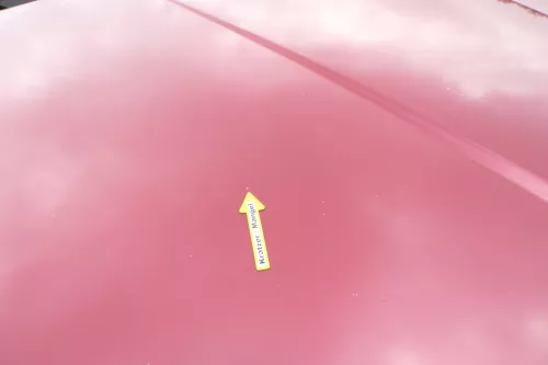 Seat Leon Toledo 1M Motorhaube Haube Klappe vorne rot LS3R (169755)