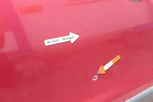 Seat Leon Toledo 1M Tür vorne rechts Beifahrertür rot LS3R (169760)