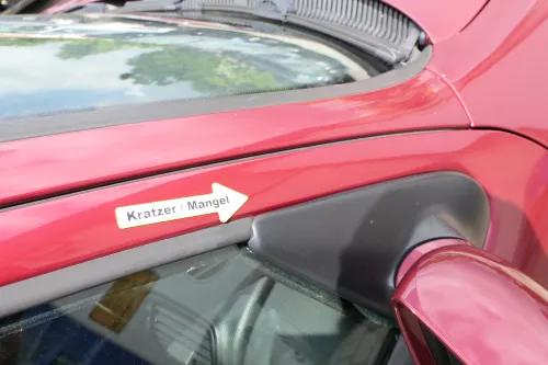 Seat Leon Toledo 1M Tür vorne rechts Beifahrertür rot LS3R (169760)