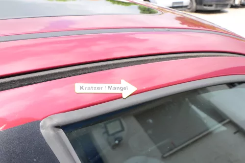 Seat Leon Toledo 1M Tür vorne rechts Beifahrertür rot LS3R (169760)