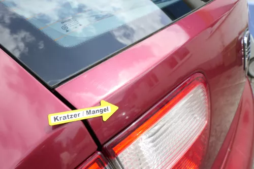 Seat Leon 1M Heckklappe Klappe hinten Kofferraumklappe rot LS3N Spoiler (169762)