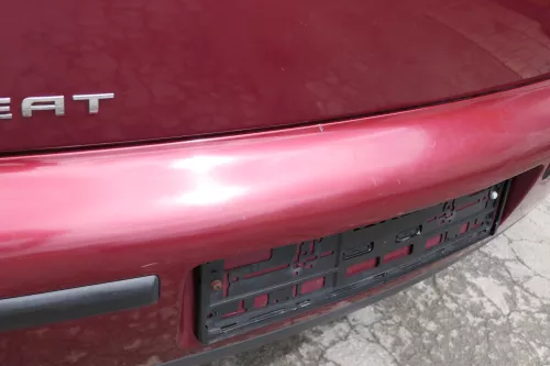 Seat Leon 1M Stoßstange Heckstoßstange hinten rot LS3N (169763)