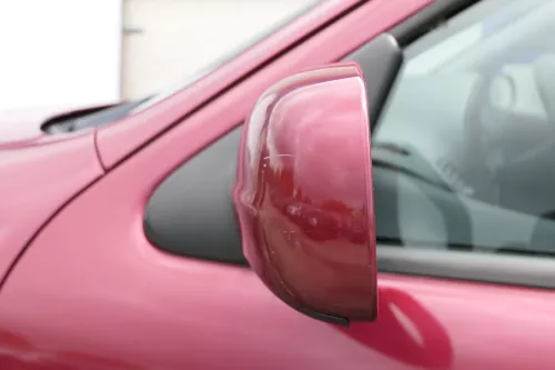 Leon 1M manueller Spiegel Außenspiegel links Glas rot LS3R (169765)