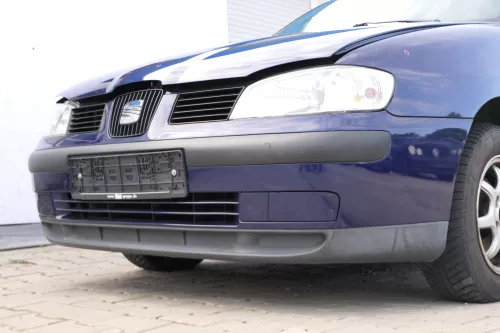 Seat Ibiza 6K Stoßstange Frontstoßstange vorne blau LB5N Facelift ab1999 Grill (169868)