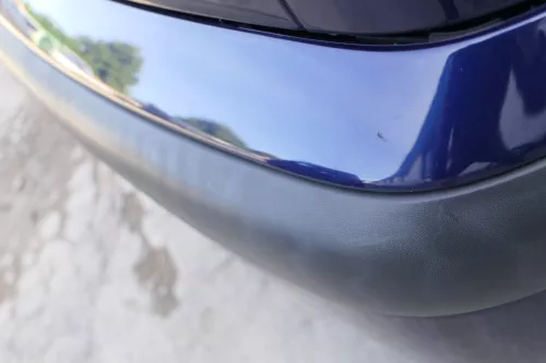 Seat Ibiza 6K Facelfit Stoßstange Heckstoßstange hinten blau LB5N (169879)