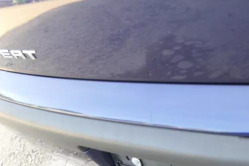 Seat Ibiza 6K Facelfit Stoßstange Heckstoßstange hinten blau LB5N (169879)