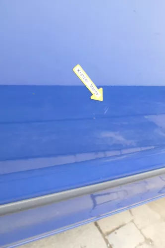 VW Fox 5Z Tür vorne rechts Beifahrertür blau LL5M (169903)