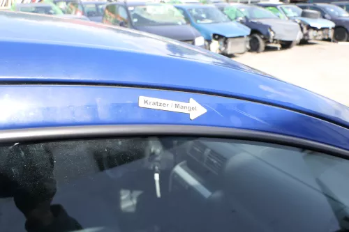 VW Fox 5Z Tür vorne rechts Beifahrertür blau LL5M (169903)