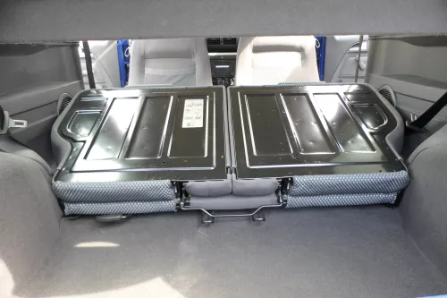 VW Fox Rückbank für Kopfstützen Kopfstütze Rücksitzbank getrennt teilbar geteilt (169916)