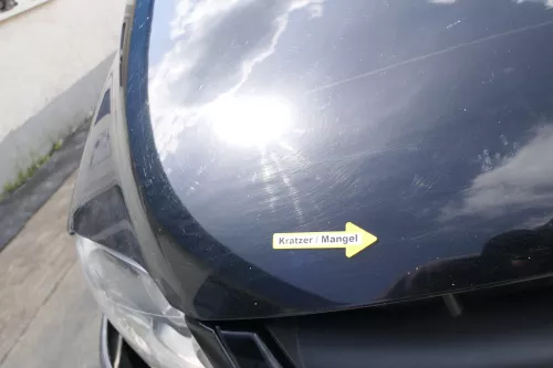 VW Fox 5Z Motorhaube Klappe vorn vorne schwarz L041 Haube (169923)