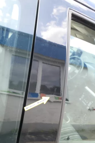 VW Fox 5Z Tür vorne rechts Beifahrertür schwarz L041 (169929)