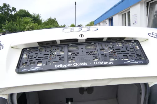 Audi A3 8L bis cBj. ca1999 Heckklappe Kofferraumklappe Klappe hinten weiß LY9G (169975)