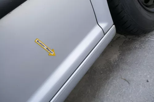 VW Golf 4 Tür vorne rechts Beifaahrertür 2/3-Türer silber grau LB7Z ohneAnbaute (170091)