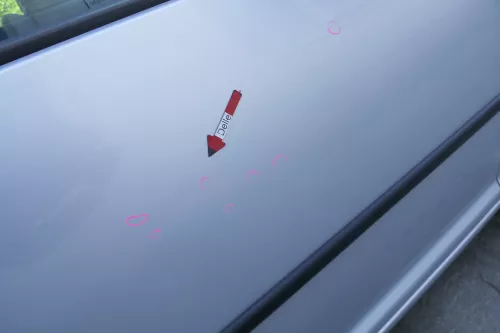 VW Golf 4 Tür vorne rechts Beifaahrertür 2/3-Türer silber grau LB7Z ohneAnbaute (170091)