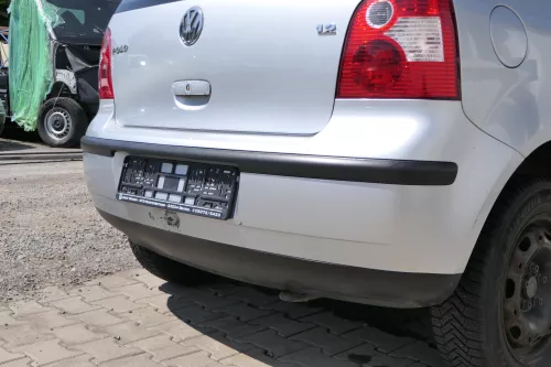 VW Polo 9N 9N3 Stoßstange Heckstoßstange hinten silber grau LA7W (170121)