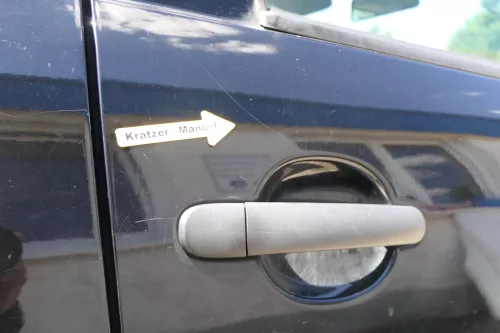 VW Fox 5Z Tür vorne rechts Beifahrertür schwarz L041 (170164)