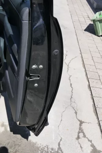 VW Fox 5Z Tür vorne rechts Beifahrertür schwarz L041 (170164)