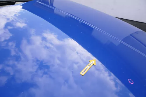 VW Golf 4 Motorhaube Haube Klappe vorne blau LW5Z (170176)