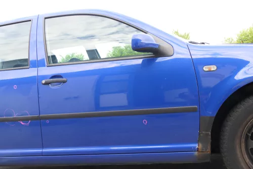 VW Golf 4 Bora Tür vorne rechts Beifahrertür 4/5-Türer+Kombi Variant blau LW5Z