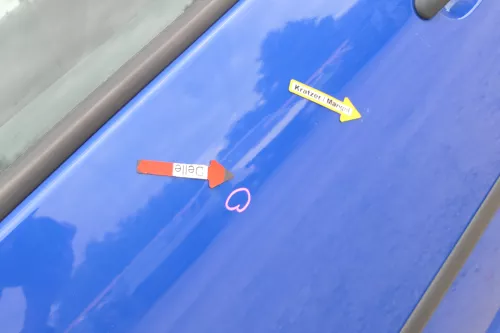 VW Golf 4 Bora Tür vorne links Fahrertür 4/5-Türer & Kombi blau LW5Z -ohneAnba (170179)