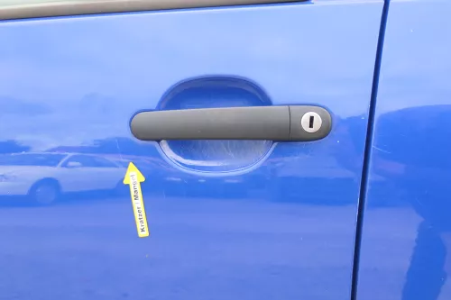 VW Golf 4 Bora Tür vorne links Fahrertür 4/5-Türer & Kombi blau LW5Z -ohneAnba (170179)