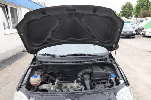 VW Fox 5Z Motorhaube Klappe vorn vorne schwarz LC9Z Haube (170194)