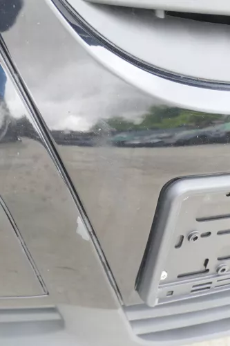 VW Fox 5Z Stoßstange vorne Stoßfänger schwarz LC9Z mit Grill (170195)