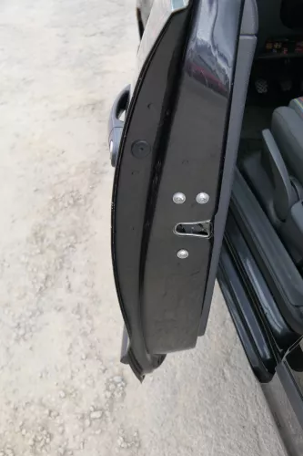 VW Fox 5Z Tür vorne links Fahrertür schwarz LC9Z (170198)