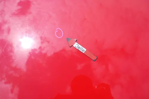 VW Polo 6N Motorhaube Klappe vorn vorne rot LP3G (170211)